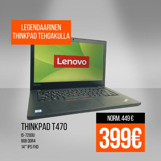 ThinkPad T470 kärkitarjous