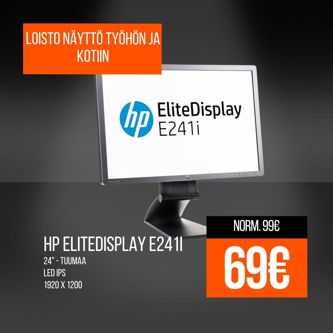 HP EliteDisplay E241i kärkitarjous