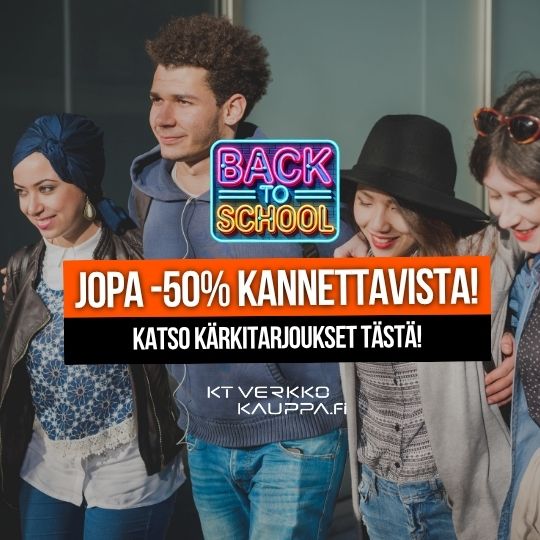 Back To School - Jopa -50% kannettavista ja -20% kaikista kannettavista - Katso kärkitarjoukset -sm Nyt Kaikista MacBook Pro -malleista -20%